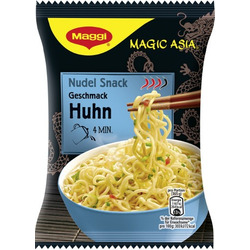 MAGGI Magic Asia Instant Nudel Snack Huhn Inhaltsstoffe Erfahrungen