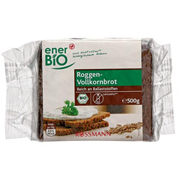 EnerBiO Bio Roggen Vollkornbrot Inhaltsstoffe Erfahrungen