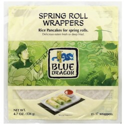 blue dragon spring roll wrapper