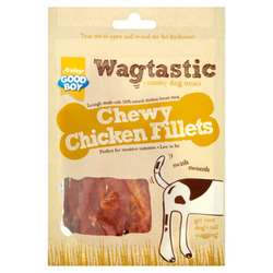 wagtastic chewy chicken strips
