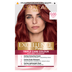 Loreal Intense Red For Dark Hair : Loreal Hicolor Red Hot Intense Red