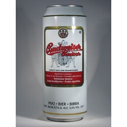 Budweiser Budvar - B:Original: Czech Imported Lager