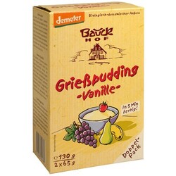 Bauckhof - Grießpudding Vanille