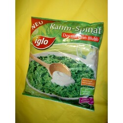 Iglo - Rahm-Spinat Inhaltsstoffe & Erfahrungen