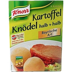 Knorr Kartoffelknödel halb+halb Bayerische Art