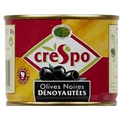 Crespo Oliven, schwarz entsteint