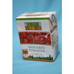 Villa Gusto - Passierte Inhaltsstoffe Tomaten & Erfahrungen