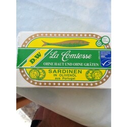 La Comtesse Sardinen ohne Haut und ohne Gräten in Olivenöl