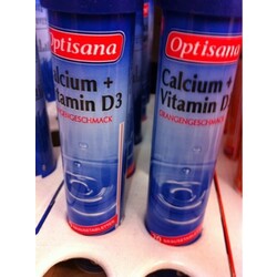 Optisana Calcium und Vitamin D3