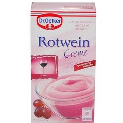 Dr. Oetker - Rotwein Creme
