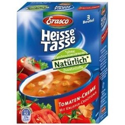 Erasco Heisse Tasse - Tomaten-Creme mit Knusper-Croûtons