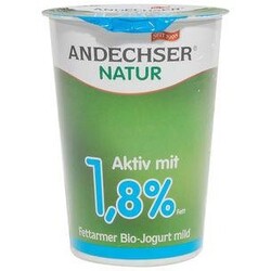 Andechser Natur 1,8% Fett Bio-Jogurt mild
