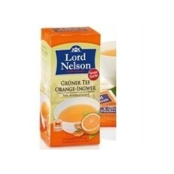 Lord Nelson - Grüner Tee  Orange-Ingwer