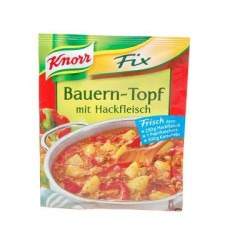 Knorr Fix - Bauern-Topf mit Hackfleisch Inhaltsstoffe & Erfahrungen