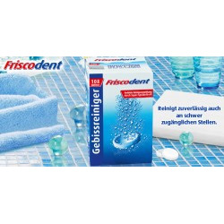 Friscodent - Gebissreiniger Inhaltsstoffe & Erfahrungen