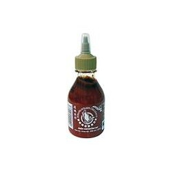 Flying Goose - Brand Chilisauce Sriracha Knoblauch (200ml Flasche)