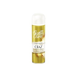 Gillette woman scheergel Satin c. Touch of olaz 200ml (7702018264117)