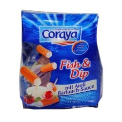 Coraya Fish & Dip - mit Aioli Bärlauch-Sauce
