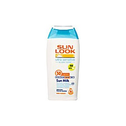 Sun Look Ultra Sensitive Sun Milk 50 High Inhaltsstoffe & Erfahrungen