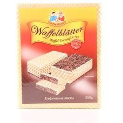 Dovgan Waffelblätter Waffel-Tortenplatten - 10x35g - 4032549000575