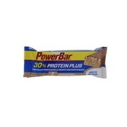PowerBar Protein Plus 55g Bar 30% Cappuccino-Caramel-Crisp Sporternährung - Blau