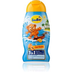 SauBär - Dusche + Shampoo + Pflegespülung Aprikose
