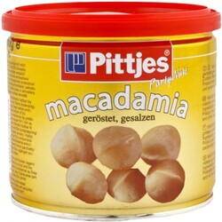 Pittjes Macadamia, geröstet, gesalzen