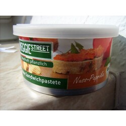 VeggieStreet - Feine Sandwichpastete Nuss-Paprika