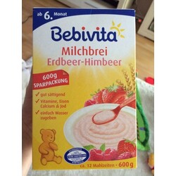 Bebivita Milchbrei Erdbeer-Himbeer