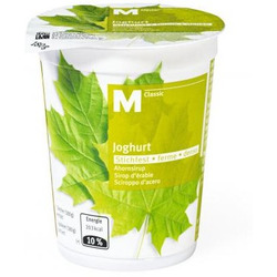 M Classic Joghurt Ahornsirup Stichfest Inhaltsstoffe Erfahrungen