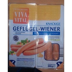 Viva Vital - Geflügel-Wiener mit Magermilchjoghurt