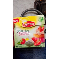 Lipton Grüner Tee Erdbeere Cupcake, 20 Btl