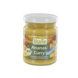 Bitamo Bio Ananas-Curry Brotaufstrich