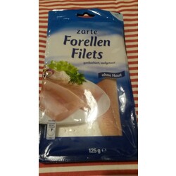 Krone – Forellen Filets - geräuchert, aufgetaut - ohne Haut