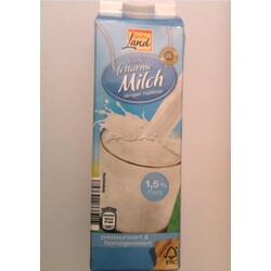 Gutes Land -frische fettarme Milch (1,5% Fett)