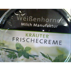 Weißenhorner Milch Manufaktur Kräuter Frischecreme Inhaltsstoffe