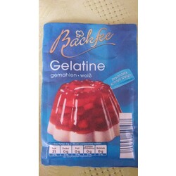 Backfee Gelatine