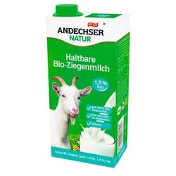 Andechser Bio H-Ziegenmilch - 1,5% Fett
