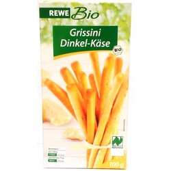 Rewe Bio Grissini Dinkel-Käse