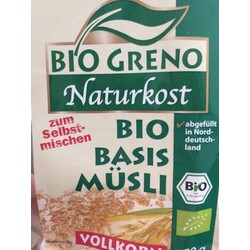 Bio Greno Bio-Basis-Müsli Vollkorn
