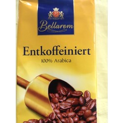 Bellarom – Gemahlener Röstkaffee, Entkoffeiniert, 100% Arabica