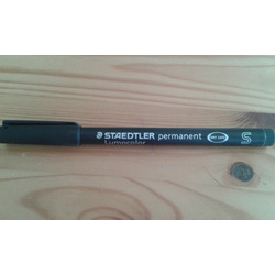 TEXT Marker Textmarker Permanent Marker Schneider Maxx 230 1-3mm schwarz Stift