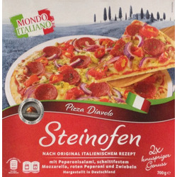 MONDO ITALIANO Steinofen Pizza Diavolo Inhaltsstoffe & Erfahrungen