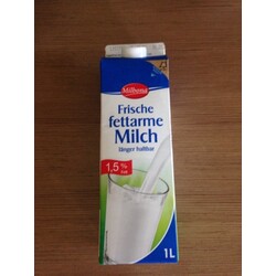 Milbona - Frische Fettarme Milch