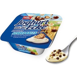 Müller® Joghurt mit der Knusper Ecke