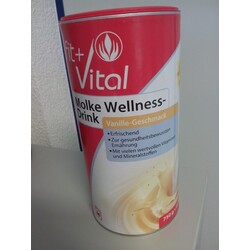 Fit + Vital Molke Wellness-Drink (Vanille-Geschmack)