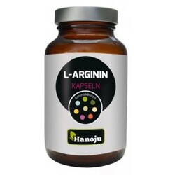 Hanoju L-Arginin 400 mg vegetarische Kapseln