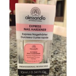 Alessandro Express Hardener Erfahrungen Inhaltsstoffe Nail 