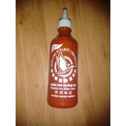 Sriracha Scharfe Chilisauce ohne Glutamat