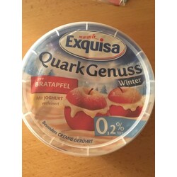 Exquisa - Quark Genuss Winter mit Bratapfel